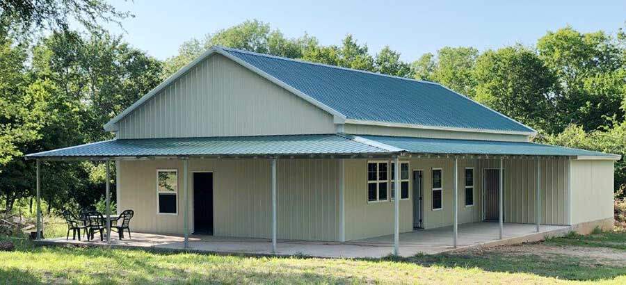 metal-building-kits-wraparound-patio Metal buiding kit with patio