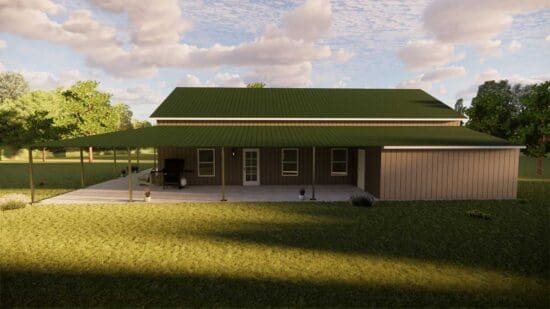 The Farmersville - 2310 SF w/ Optional Carport - Image 4