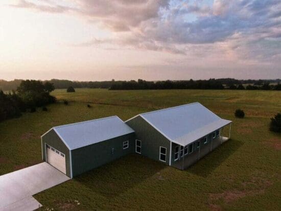 The Celeste - 3264 SF w/ Garage & Lean-To