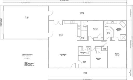The Celeste - 3264 SF w/ Garage & Lean-To - Image 4