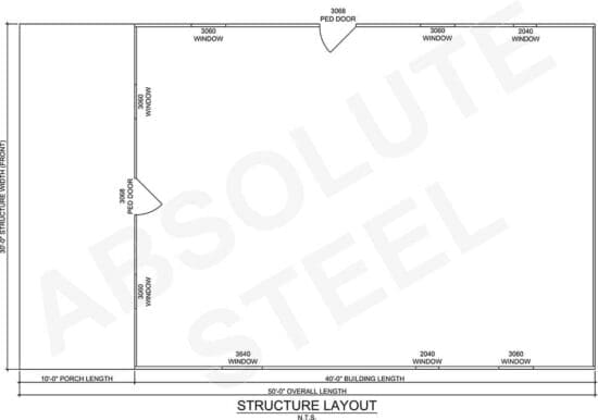 The Quade - 1500 SF with Carport - Image 2