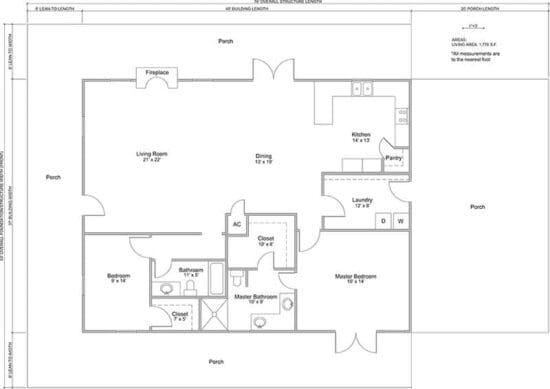 The Collins - 3708 SF w/ Carport - Image 8